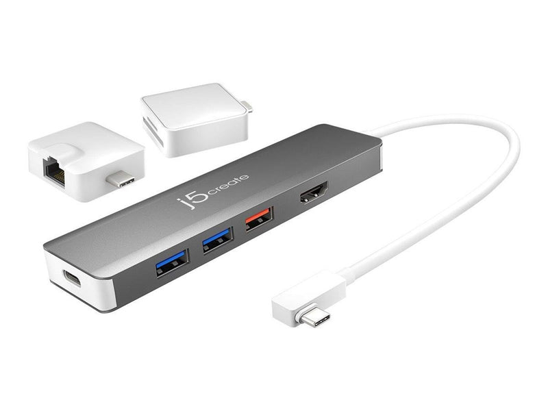 j5create USB-C Modular Multi-Adapter (Includes 2 Kits)