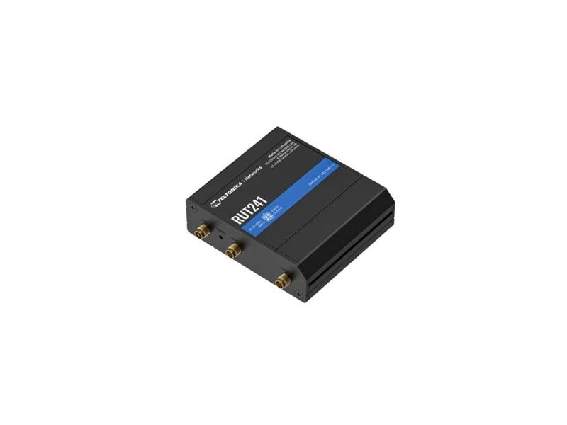 Teltonika RUT241 Industrial Cellular Router 4G LTE Wi-Fi (RUT241010000) - Wireless router N Standard - 802.11n