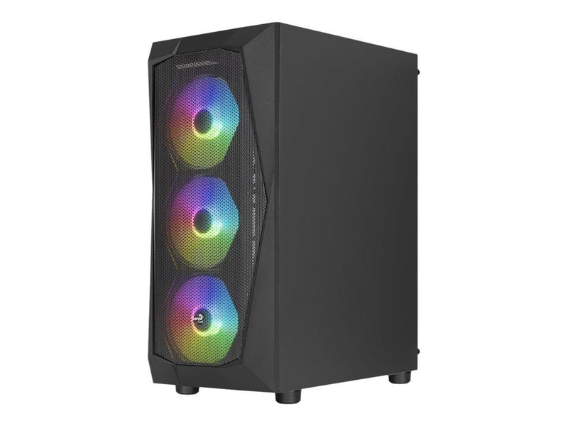 AeroCool Falcon ARGB - mid tower - ATX - Gehäuse - Tower - Schwarz