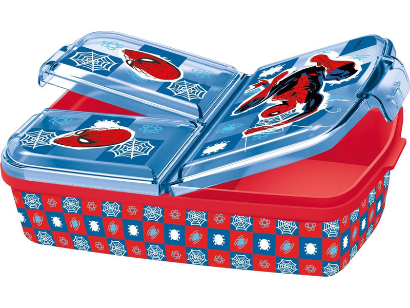 Euromic SPIDERMAN multi compartm. sandwich box NEW