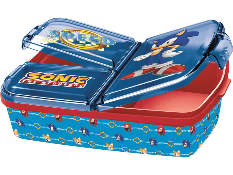 Euromic SONIC multi compartment sandwich box 18 x 13 cm NEW