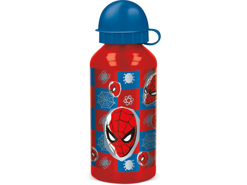 Euromic SPIDERMAN water bottle aluminum 400ml - NEW