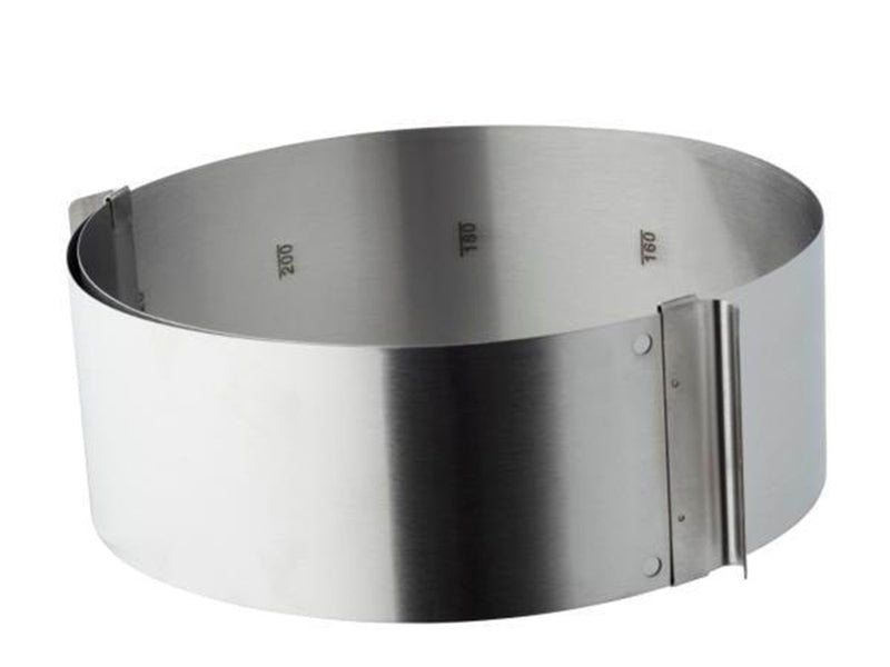 Funktion Adjustable Cake Ring 8 cm 18/0 ss