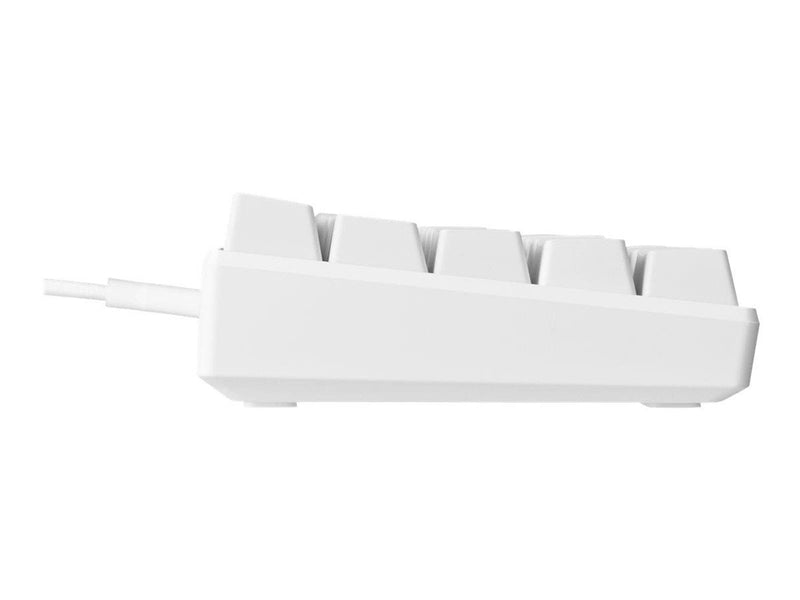 Deltaco GAMING GAM-075 - keyboard - Swiss - white - Gaming Tastaturen - Schweiz - Weiss
