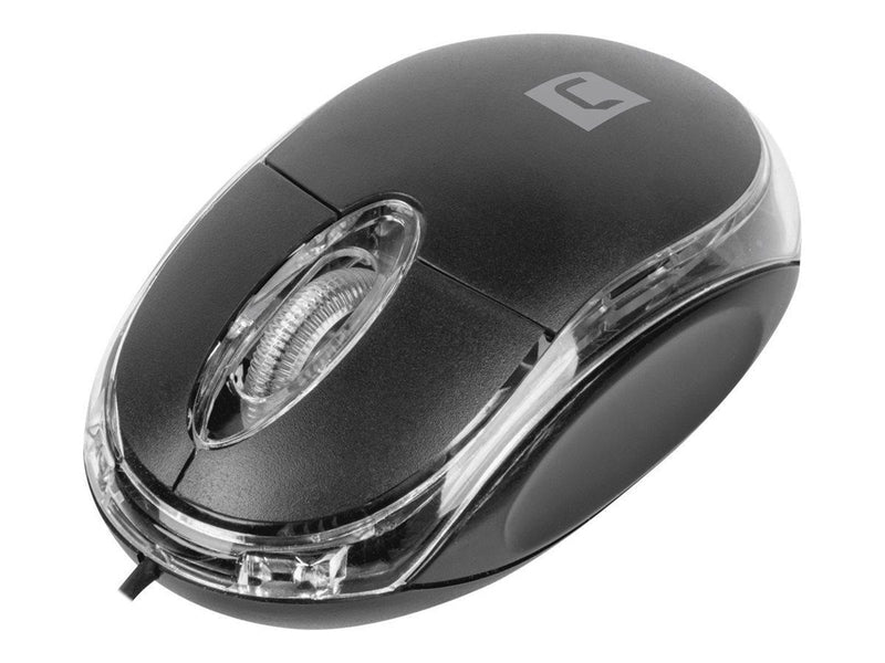Natec Vireo 2 - mouse - USB - black - Maus (Schwarz)