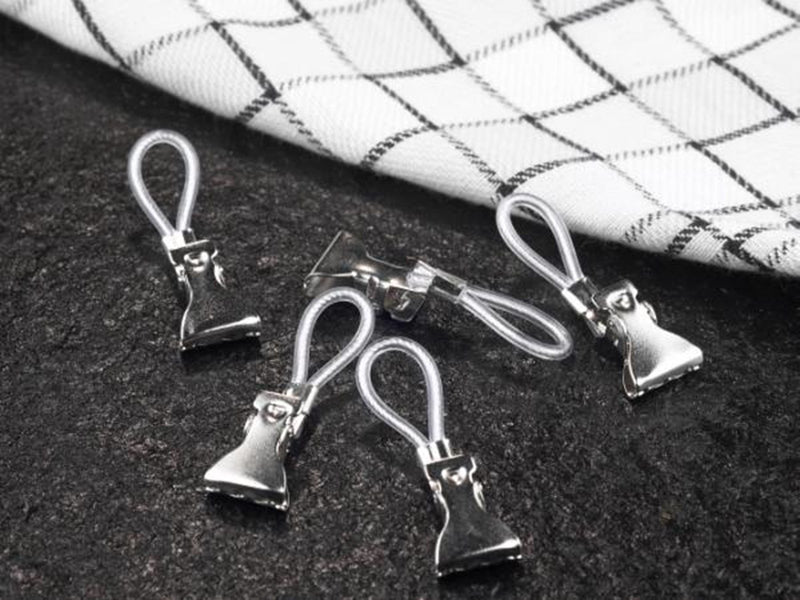 Funktion Towel clips 5 pcs. metal