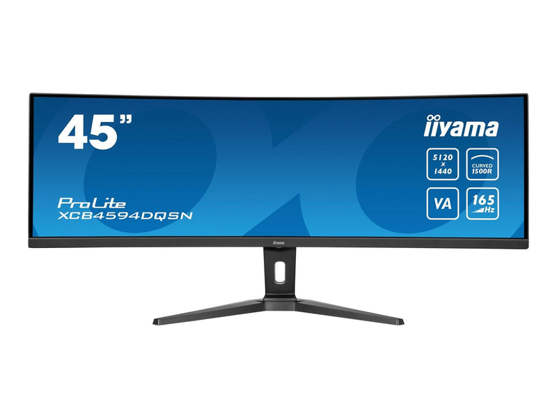 45" iiyama ProLite XCB4594DQSN-B1 - 5120x1440 - 165Hz - VA - 90W USB-C - KVM switch