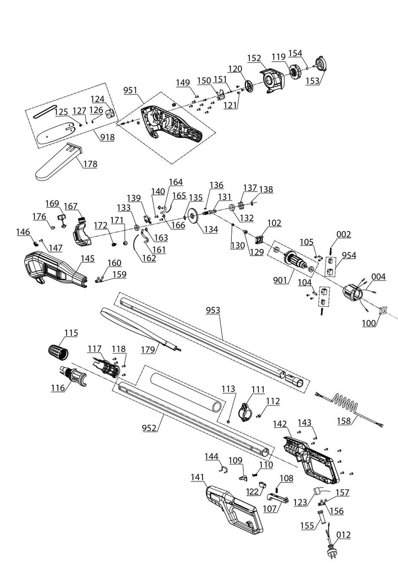 Einhell Elektro-Hochentaster GC-EC 7520 T (4501240)