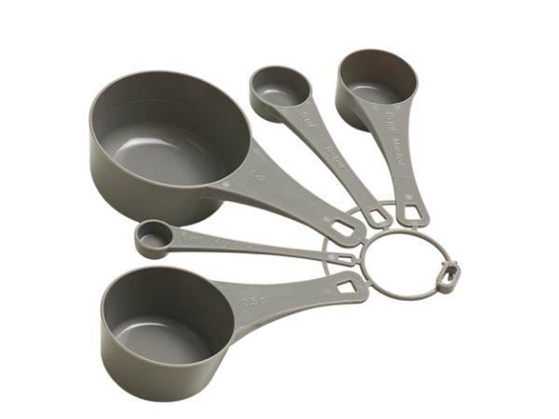 Funktion Measuring spoon set 5 pieces grey