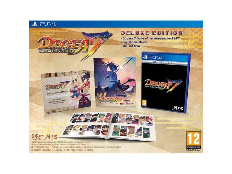 Disgaea 7: Vows of the Virtueless (Deluxe Edition) - Sony PlayStation 4 - RPG - PEGI 12