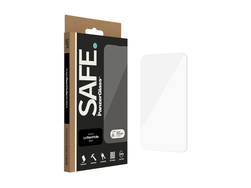 SAFE. by PanzerGlass Screen Protector Apple iPhone 14 Pro Max | Ultra-Wide Fit
