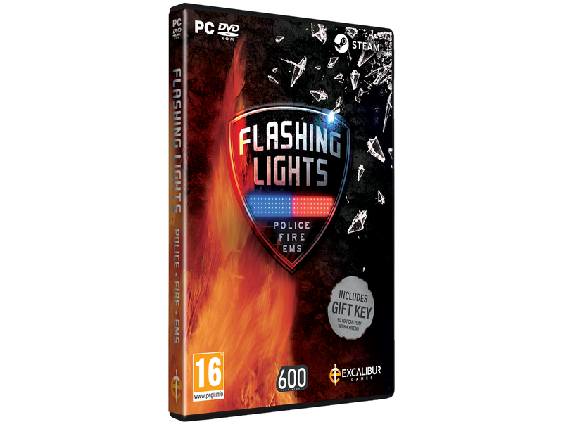 Flashing Lights: Police Fire EMS - Windows - Simulation - PEGI 16