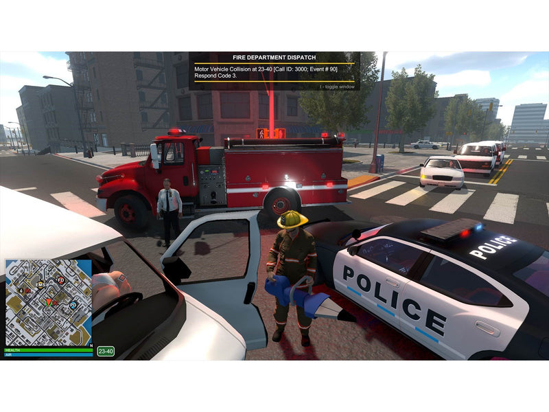 Flashing Lights: Police Fire EMS - Windows - Simulation - PEGI 16