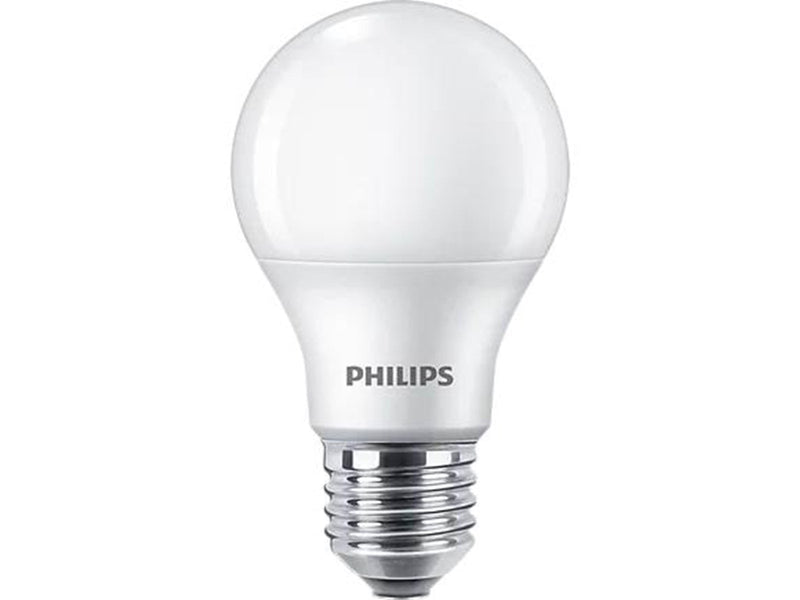 Philips LED-Lampe Standard A60 8W/840 (60W) Frosted 4-pack E27