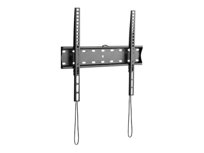 Gembird WM-55F-02 - mounting kit - fixed - for flat panel - 40 kg - fine texture black 40 kg 55" 200 x 200 mm