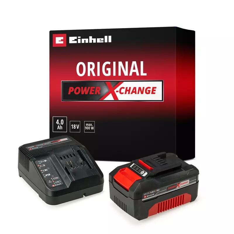 Einhell Werkzeugakku mit Schnellladegerät 18 V 4 Ah (4512042)