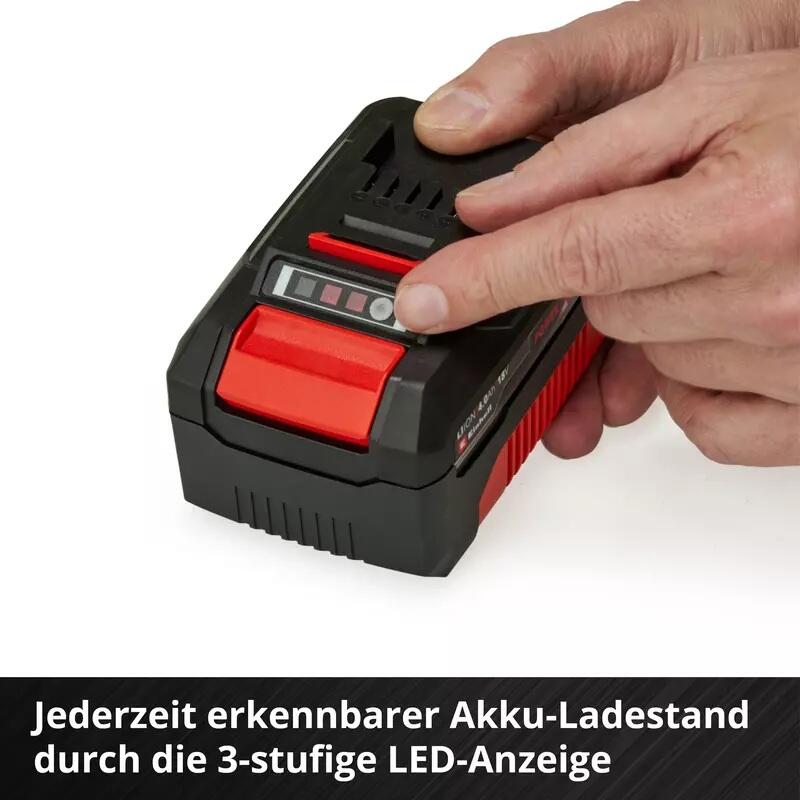 Einhell Werkzeugakku mit Schnellladegerät 18 V 4 Ah (4512042)
