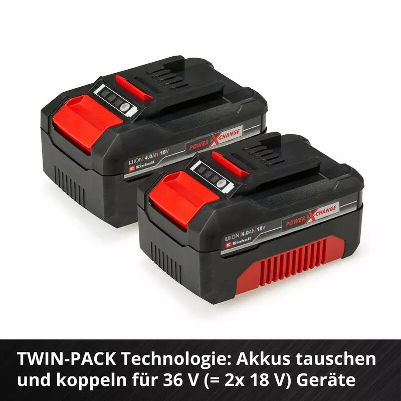 Einhell Werkzeugakku mit Schnellladegerät 18 V 4 Ah (4512042)
