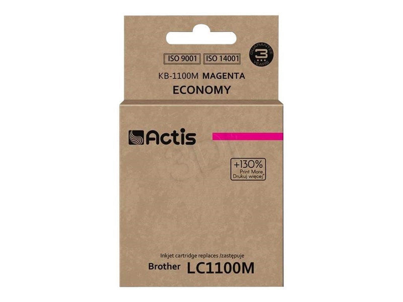 Actis standard KB-1100M - magenta - ink cartridge (alternative for: Brother LC1100M Brother LC980M) - Tintenpatrone Magenta