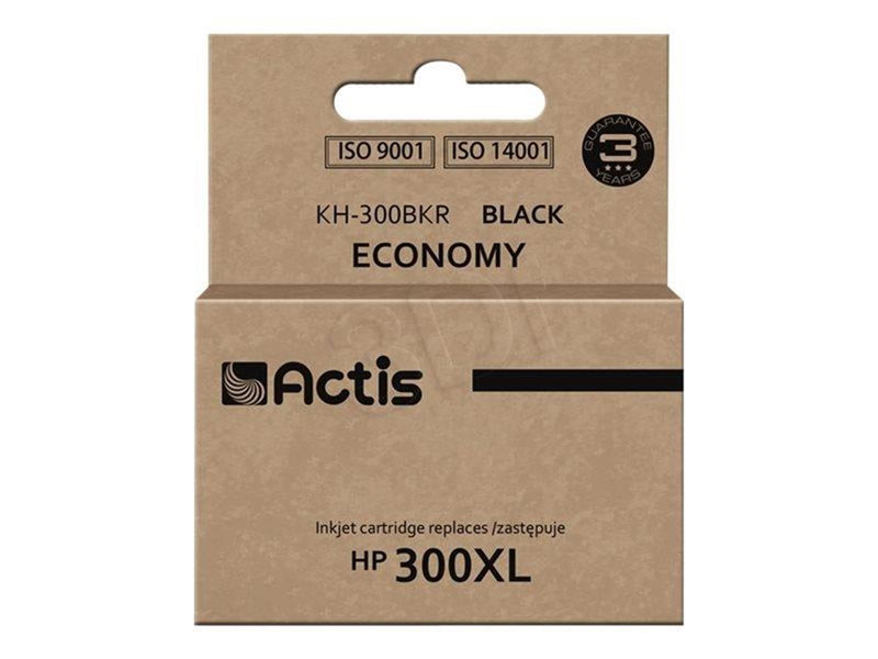 Actis KH-300BKR - black - refurbished - ink cartridge (alternative for: HP 300XL HP CC641EE) - Tintenpatrone Schwarz