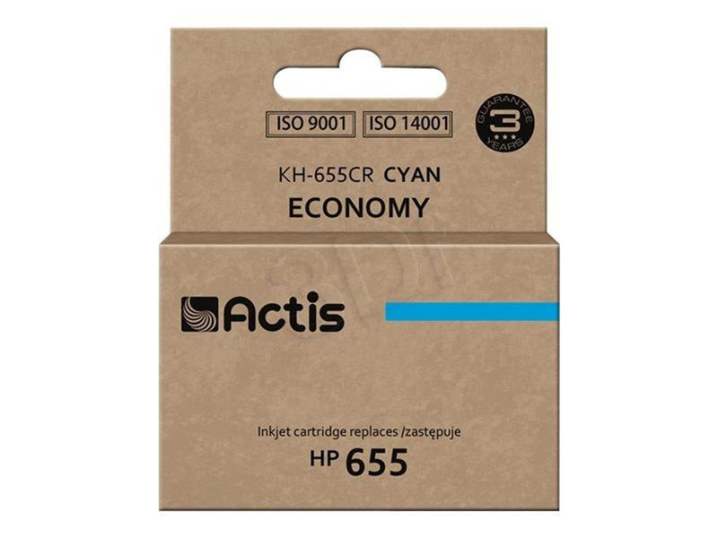 Actis standard KH-655CR - cyan - refurbished - ink cartridge (alternative for: HP 655) - Tintenpatrone Cyan