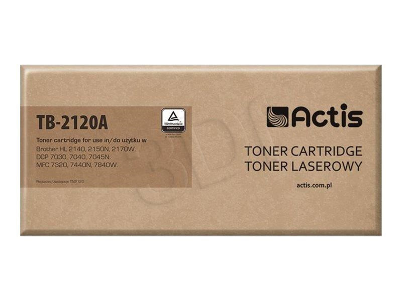 Actis TB-2120A - black - toner cartridge (alternative for: Brother TN2120) - Tonerpatrone Schwarz