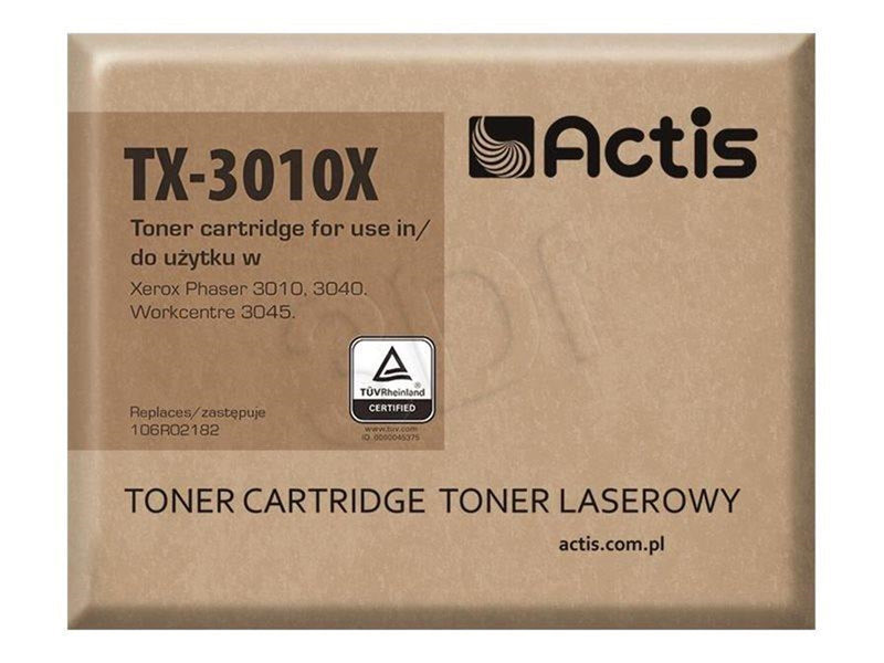 Actis standard TX-3010X - black - toner cartridge (alternative for: Xerox 106R02182) - Tonerpatrone Schwarz