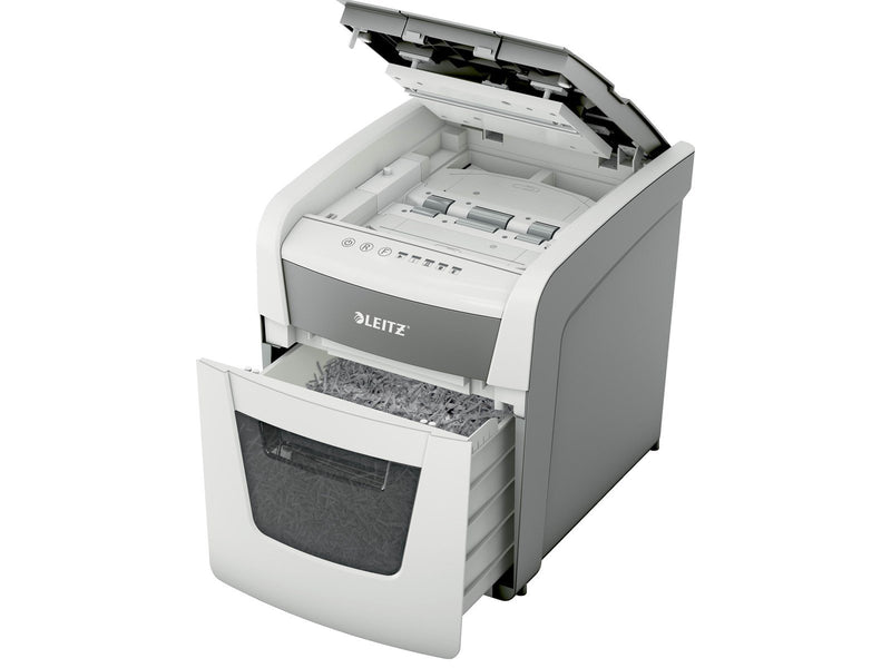 Leitz IQ Autofeed Small Office 50 Automatischer Aktenvernichter P4