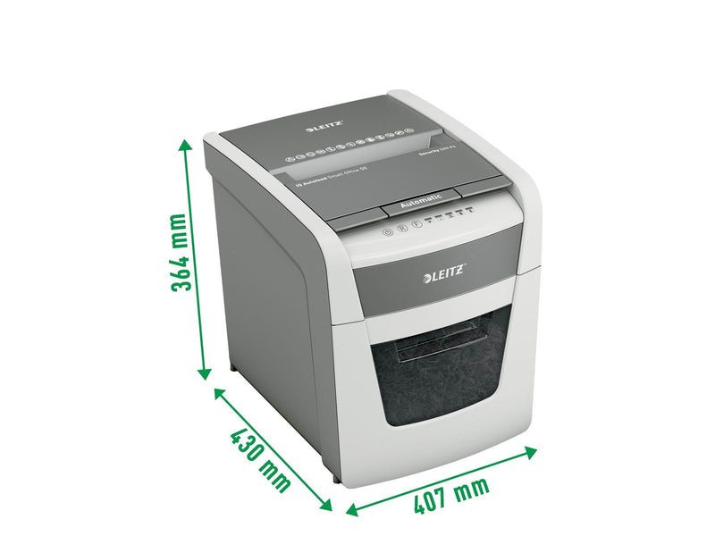 Leitz IQ Autofeed Small Office 50 Automatischer Aktenvernichter P4