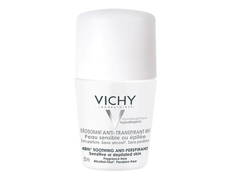 Vichy Antiperspirant Sensitive Deo Roll-On 48Hrs
