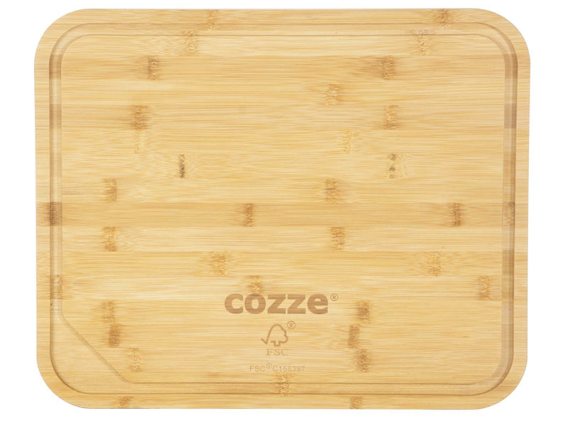 cozze ®Pizzaschneidebrett 430x350x20mm.