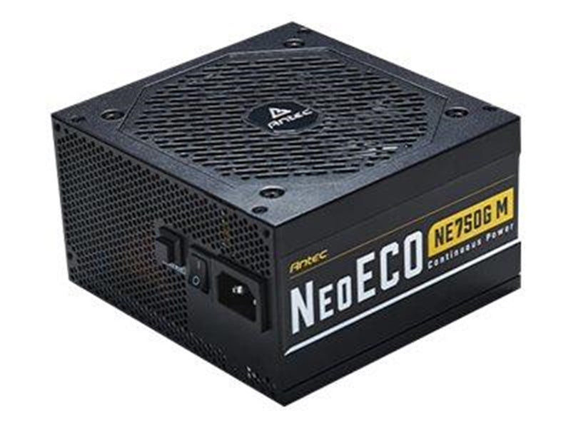 Antec NeoECO Gold Modular NE750G M Netzteile - 750 Watt - 120 mm - ATX 2.4 - 80 Plus Gold zertifiziert