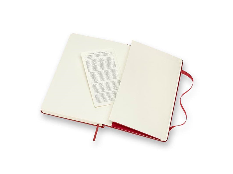 Moleskine Classic Hard Linjerad Large Rød