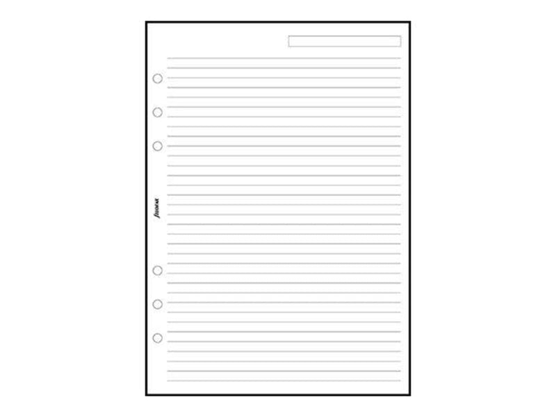 Filofax - note paper
