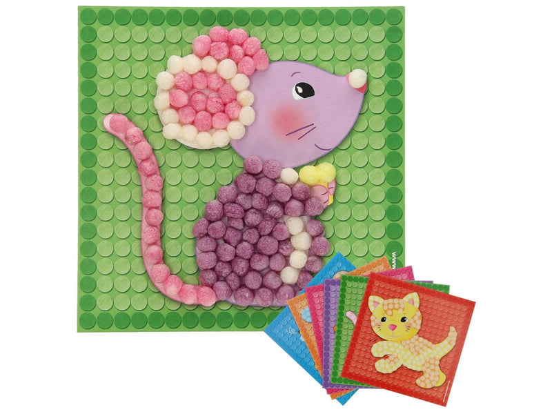 PlayMais Mosaic Cards Decorate Little Friends