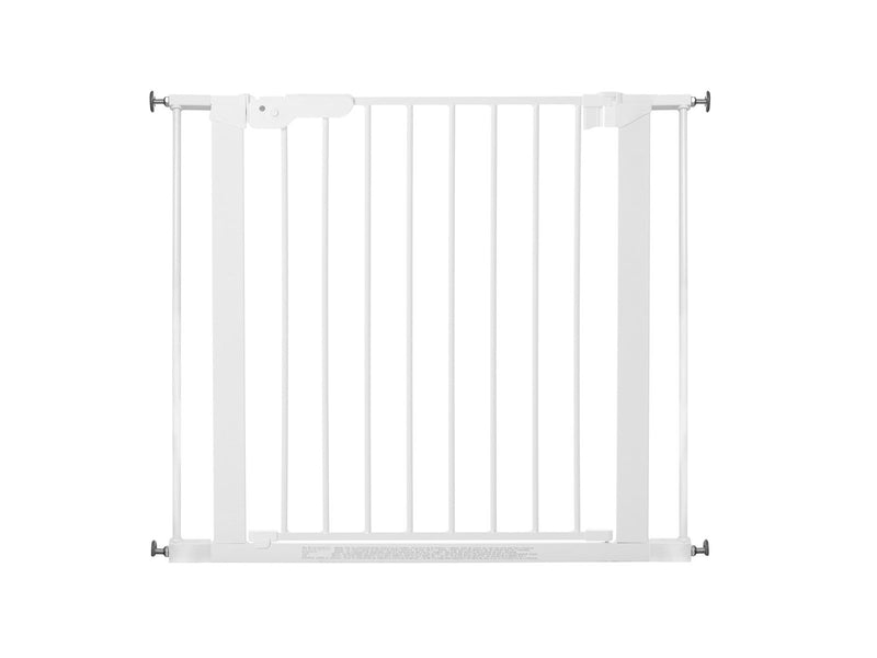 BabyDan Premier Safety Gate with 2 Extensions White 86-93.3 cm