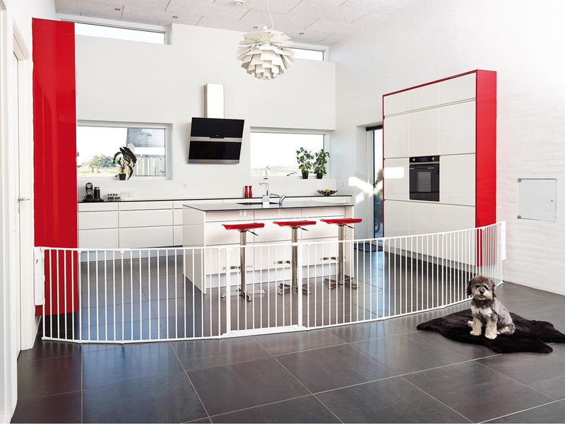 SPD Pet Flex XXL Dog Gate White 278-350 cm