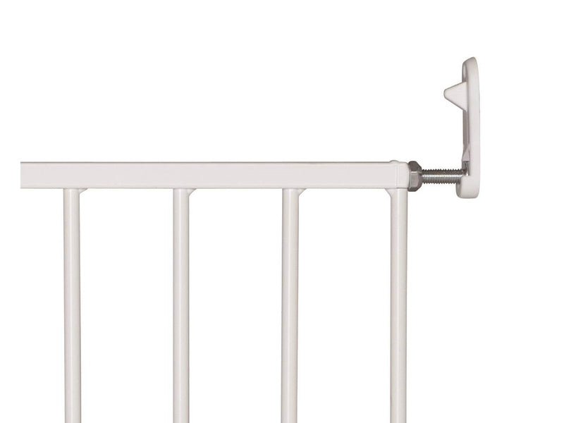 BabyDan No Trip Safety Gate Metal 78 cm/30" White 72-78.5 cm