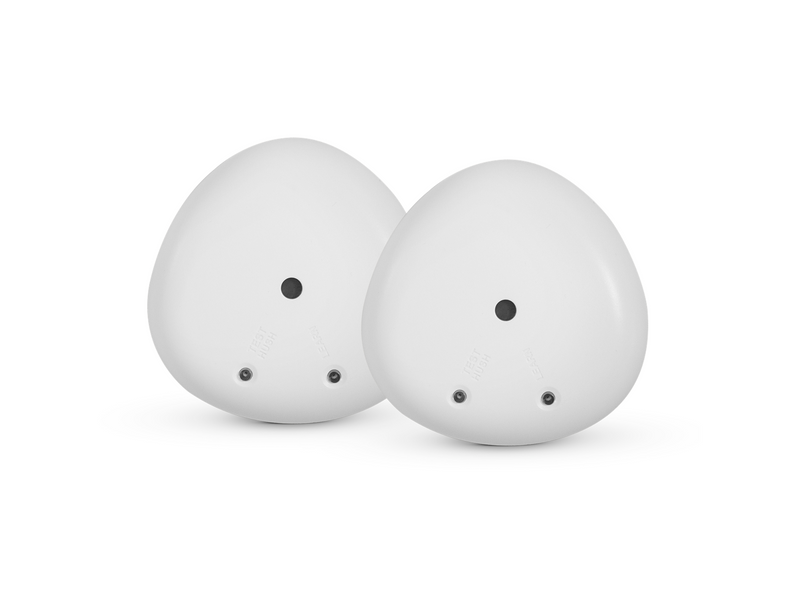 Housegard Pebble Link wireless, series-connected smoke alarm, incl. 10-year battery, 2-pack