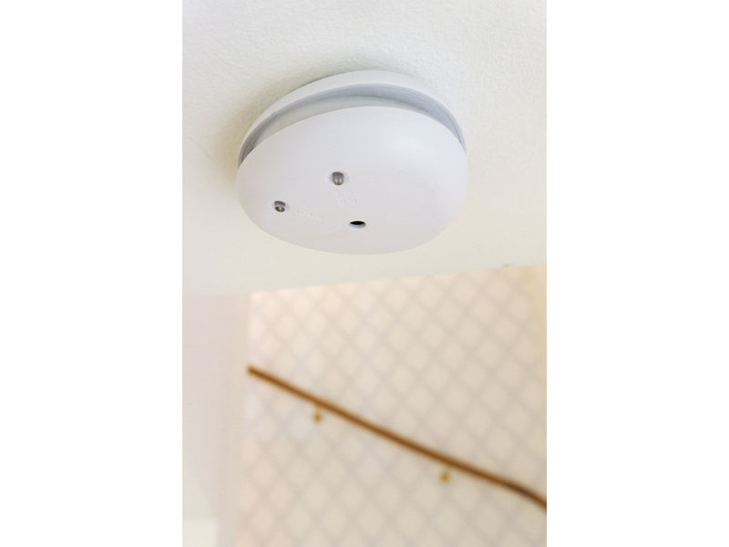 Housegard Pebble Link wireless, series-connected smoke alarm, incl. 10-year battery, 2-pack