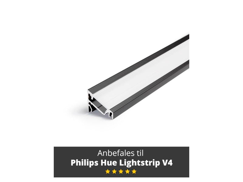 Light Solutions Aluminum Strip - Model C til Philips Hue and LIFX - 1m