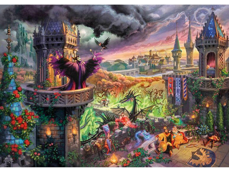 Schmidt Thomas Kinkade Studios: Maleficent Puzzle 1000 pcs
