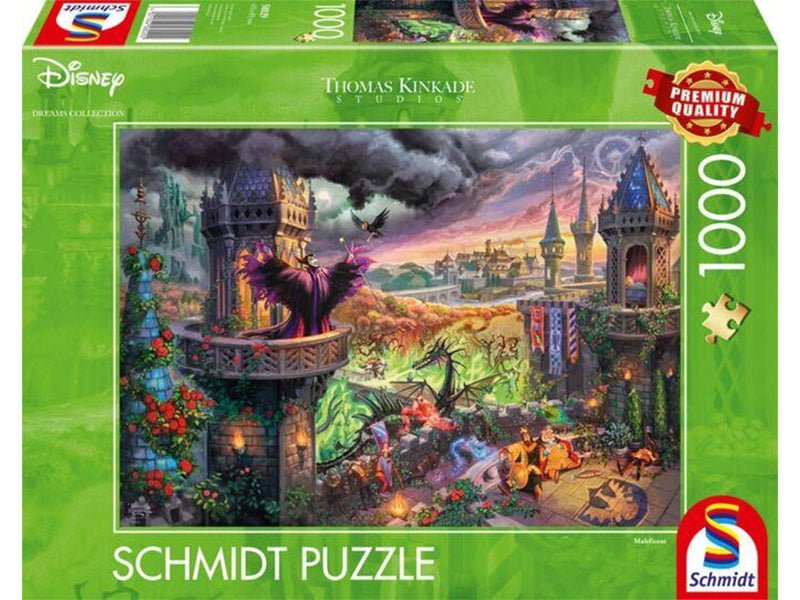 Schmidt Thomas Kinkade Studios: Maleficent Puzzle 1000 pcs