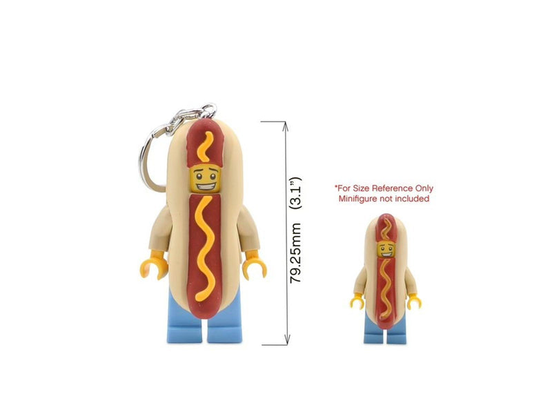 Euromic LEGO Classic HOT DOG MAN Key Light: key chain with