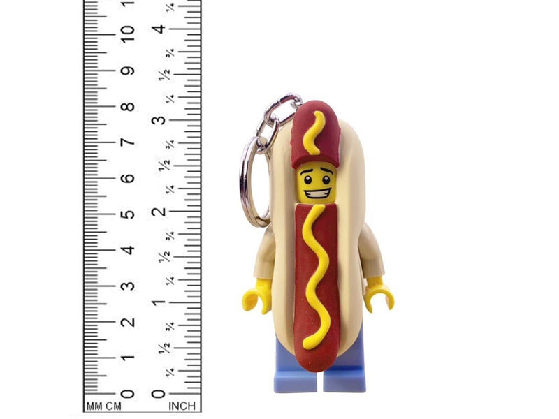Euromic LEGO Classic HOT DOG MAN Key Light: key chain with
