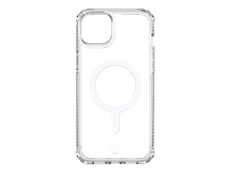 ITSKINS HYBRID_R // CLEAR - back cover for mobile phone