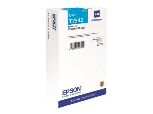 Epson Original T7542 XXL Druckerpatrone - cyan (C13T754240)