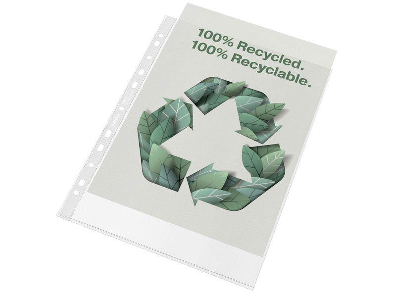 Esselte Prospekthülle 100% recycelt A4