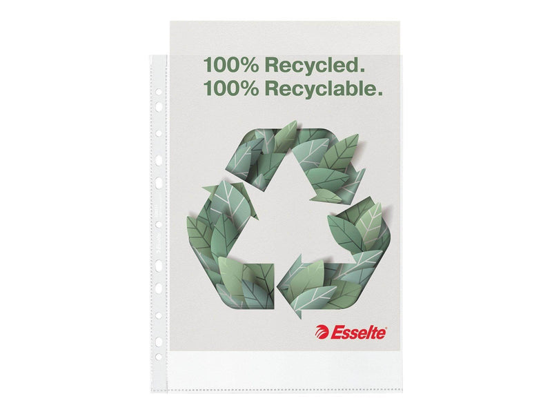 Esselte Prospekthülle 100% recycelt A4