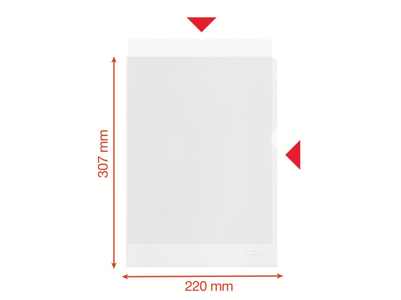Esselte Sichthülle 100% recycelt A4